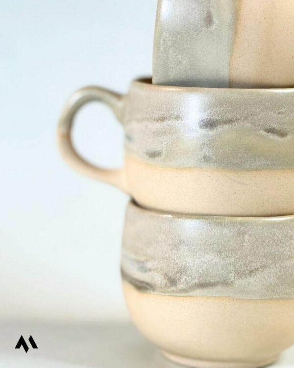 Dune Stoneware Fincan ve Tabak Seti - Görsel 3